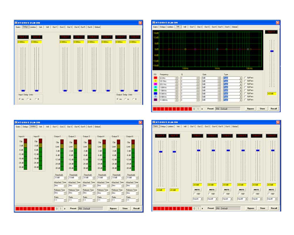 RT-DRIVE DLM-206 PROGRAMMABLE